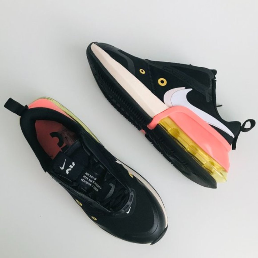 Nike Air Max Up Black Atomic Pink Running Workout Shoes